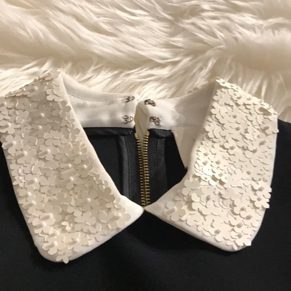 Kate spade sequin collar crepe dreSs - Picture 6 of 12